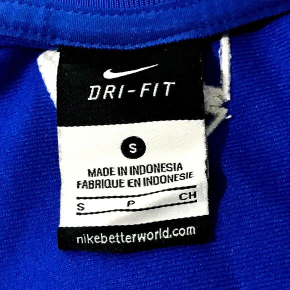 Nike Dri-Fit Soccer Track Jacket Zip Blue CASA Clemson Athletic S Men L Women - Picture 2 of 12